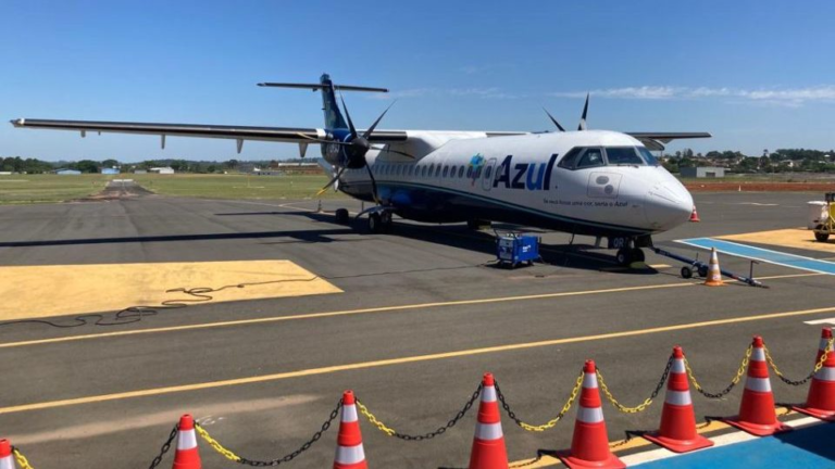 Azul confirma novas linhas aéreas no PR; mas aeroporto de Ponta Grossa fica de fora