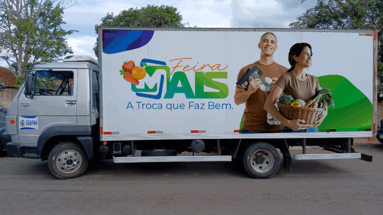 ‘Feira+’ inicia troca de recicláveis por alimentos nesta quinta-feira (24), em Castro