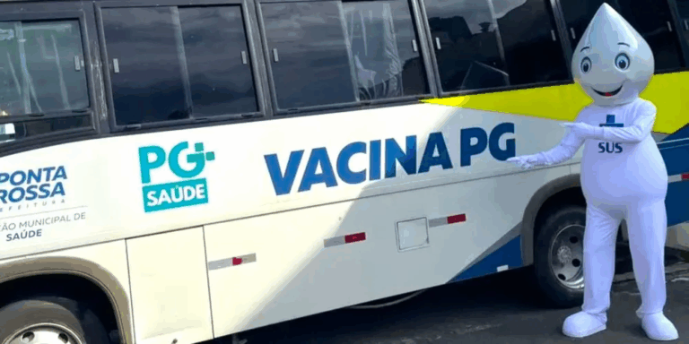 Ônibus da Vacina estará no Terminal Central nesta segunda (09)