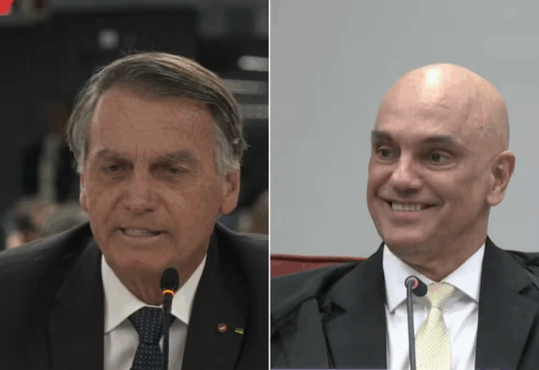 Bolsonaro “convida” Moraes para ser vice dele em 2026