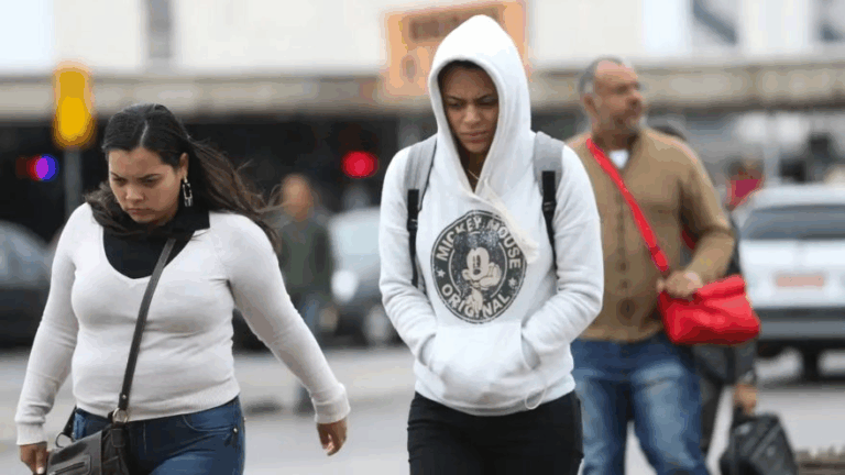 Termômetros em Ponta Grossa registraram 3,1°C nesta sexta-feira