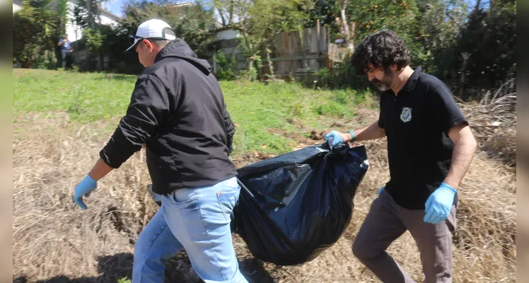 Morador cai em matagal e encontra ossada humana em PG; restos possuem mais de quatro anos