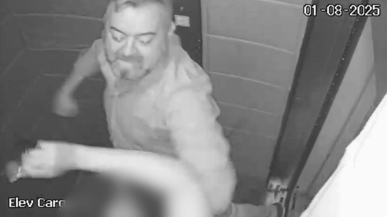 Vídeo mostra empresário espancando a mulher dentro de elevador no DF