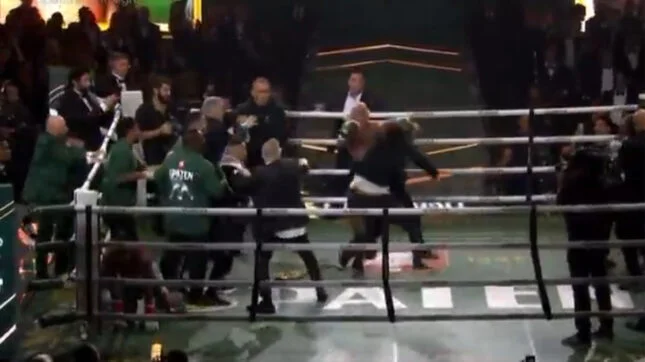 Luta entre Popó e Wanderlei Silva termina em briga generalizada