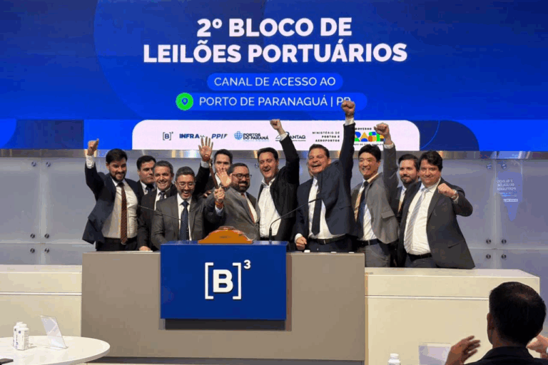 Canal do Porto de Paranaguá será operado por consórcio que investirá R$ 1,23 bilhão