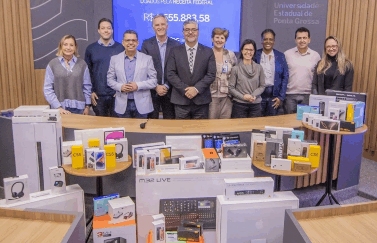 Receita Federal de Ponta Grossa destina R$1,5 mi em equipamentos para a UEPG