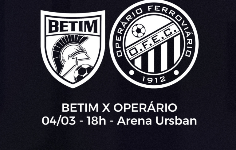 Operário vai enfrentar o Betim-MG fora de casa na segunda fase da Copa do Brasil