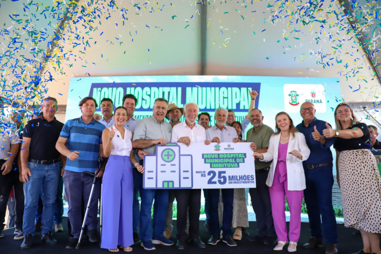 Estado assina ordem de serviço para construção do Hospital de Imbituva