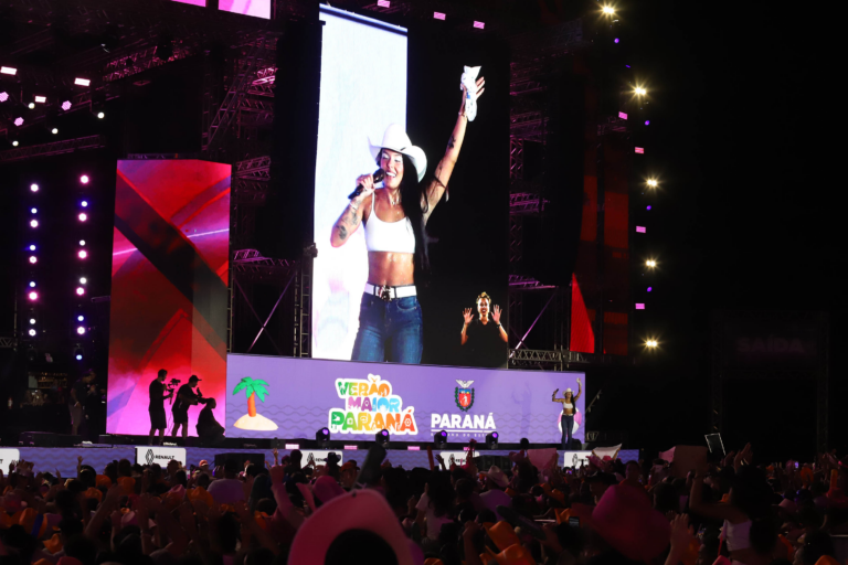 Ana Castela confirma status de fenômeno diante de 228 mil pessoas no Verão Maior Paraná
