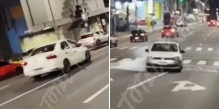 Motorista faz manobras perigosas no Centro de PG; denúncias apontam abusos também em outras avenidas