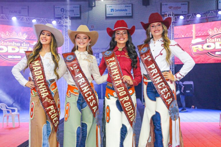 Castro conhece as majestades da 7ª Festa do Peão de Boiadeiro