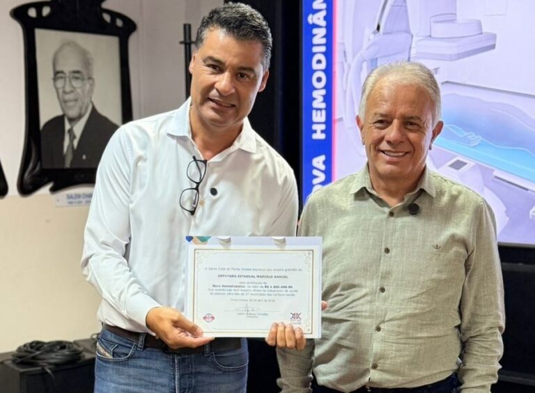 Rangel destina R$ 4 milhões à Santa Casa para nova hemodinâmica e reforça atendimento de alta complexidade