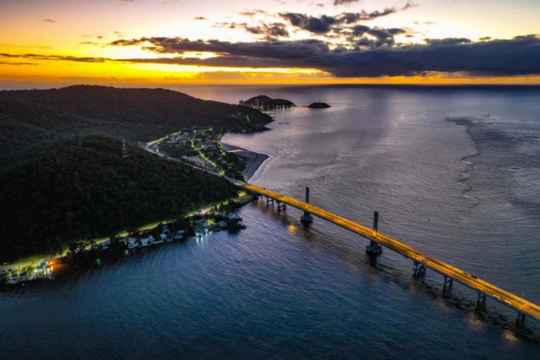 Efeito da ponte: Guaratuba tem 40 prédios em construção e comércio no Litoral dobra de tamanho