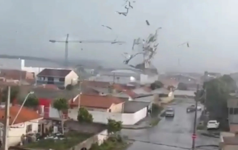 Paraná confirma seis tornados em três dias e total de ocorrências no ano chega a nove