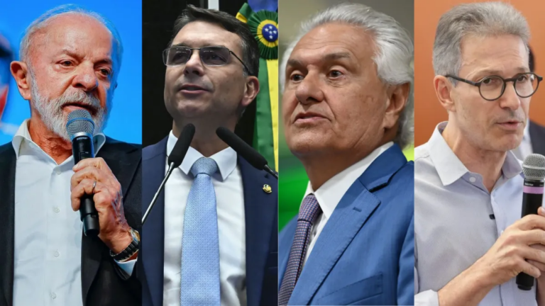Nexus/BTG: Lula empata com Flávio, Caiado e Zema no 2º turno