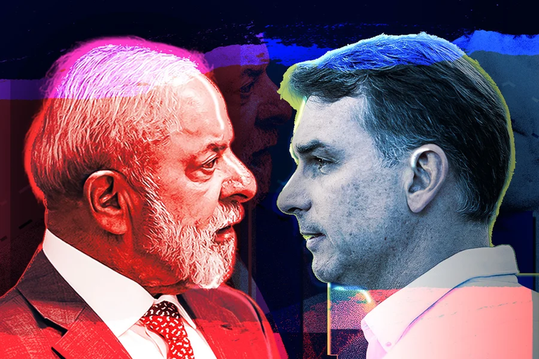 Flávio tem 47% e Lula 42% em eventual 2º turno, aponta pesquisa
