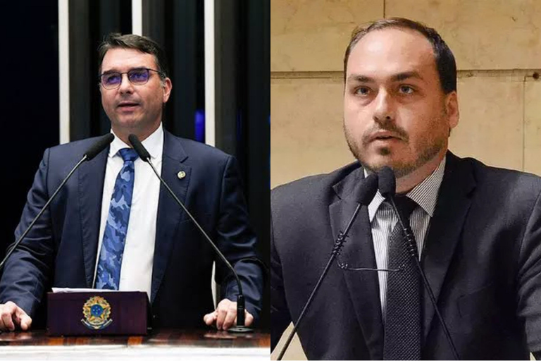 Moraes libera visita de Flávio e Carlos Bolsonaro a Filipe Martins em PG