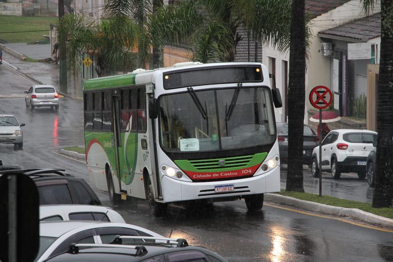 Transporte coletivo será gratuito na cidade e na área rural em Castro neste domingo (4)