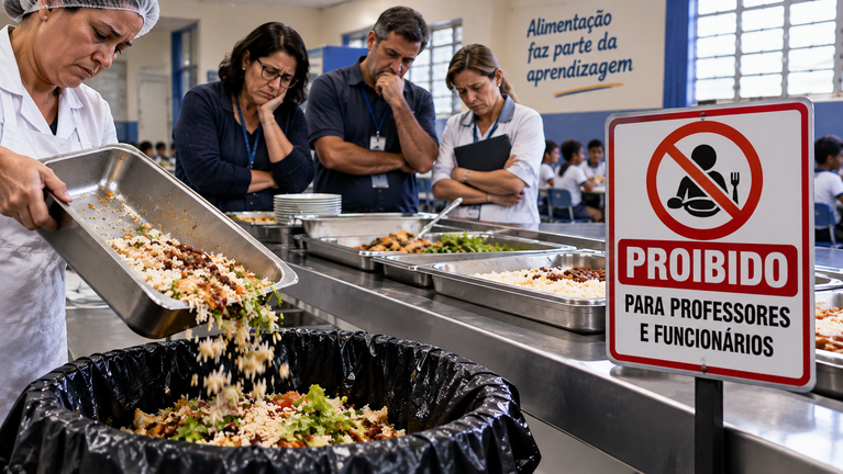 Câmara de Ponta Grossa mantém veto a projeto que permitia merenda escolar para professores